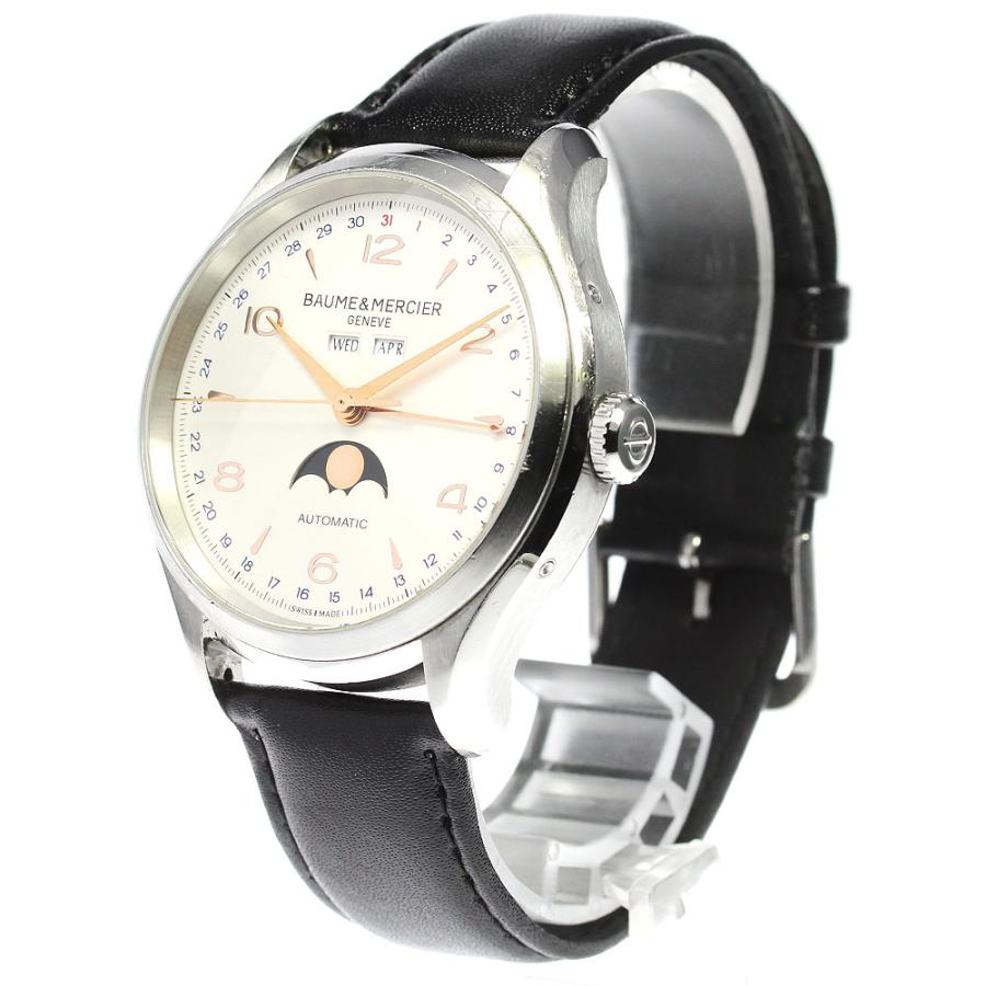 ボーム＆メルシェ Baume & Mercier M0A10213 クリフトン ムーン  