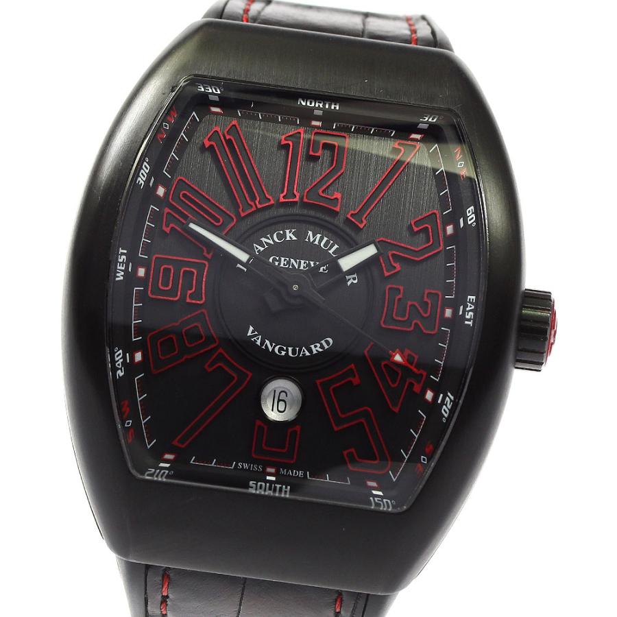 FRANCK MULLER（フランクミュラー） FRANCK MULLER V45SCDT ヴァンガード デイト 自動巻き メンズ 良品 ...
