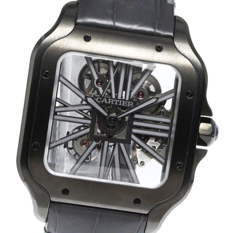 Cartier（カルティエ） CARTIER WHSA0009 サントスドゥカルティエ LM 手巻き メンズ 美品 _794609 ...