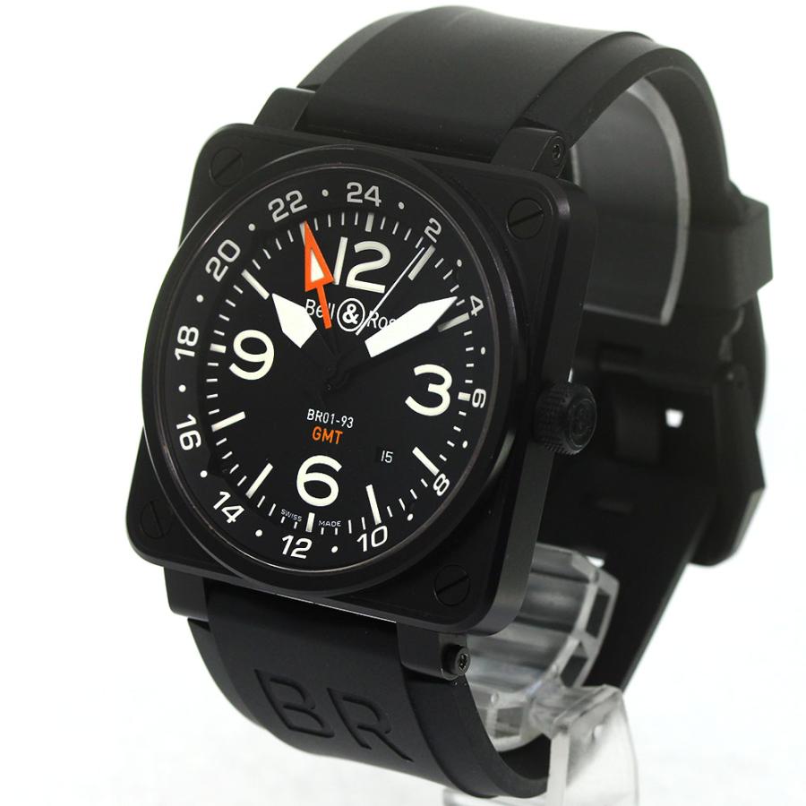 ベル&ロス ベル＆ロス Bell＆Ross BR01-93 GMT デイト 自動巻き メンズ