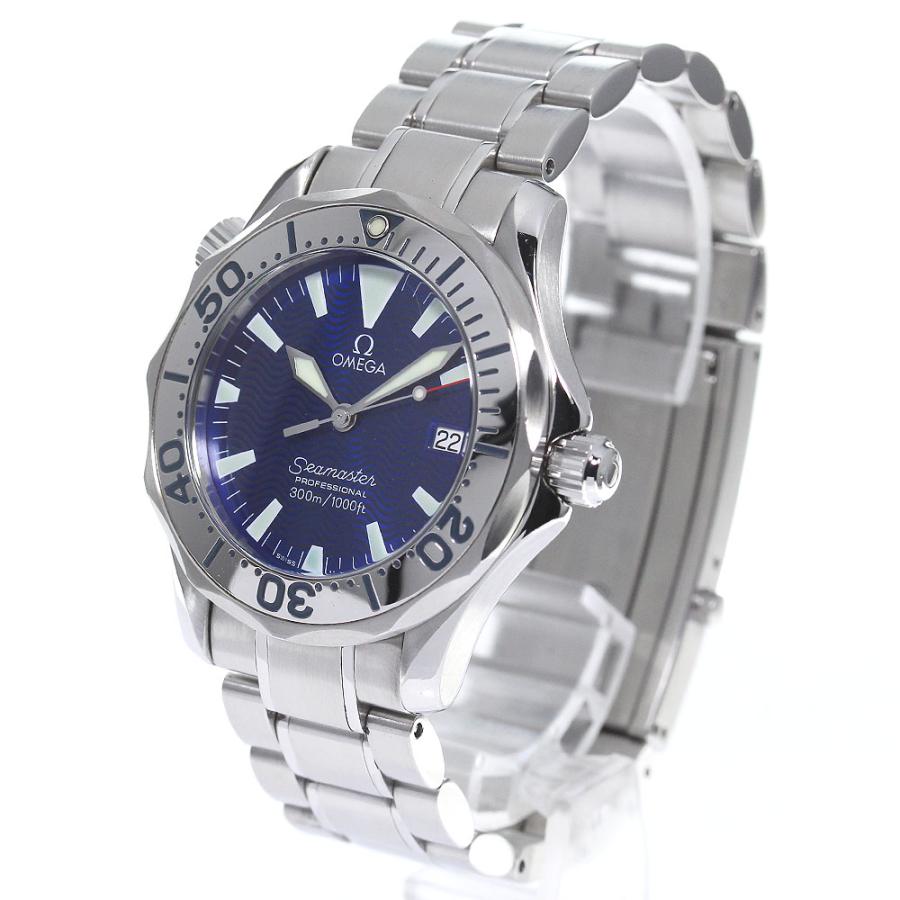 OMEGA オメガ 2263.80 シーマスター300 デイト クォーツ ボーイズ 良品 _794772 : CLOSER Yahoo ...
