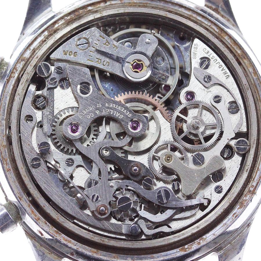ギャレット Gallet cal.72 ヴィンテージ クロノグラフ 手巻き メンズ _794895【ev10】 : CLOSER Yahoo ...