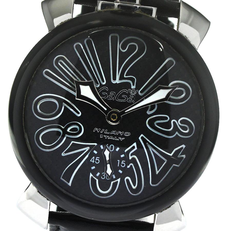 ガガミラノ　マヌアーレ48 ガガミラノ マヌアーレ48 手巻き スモールセコンド