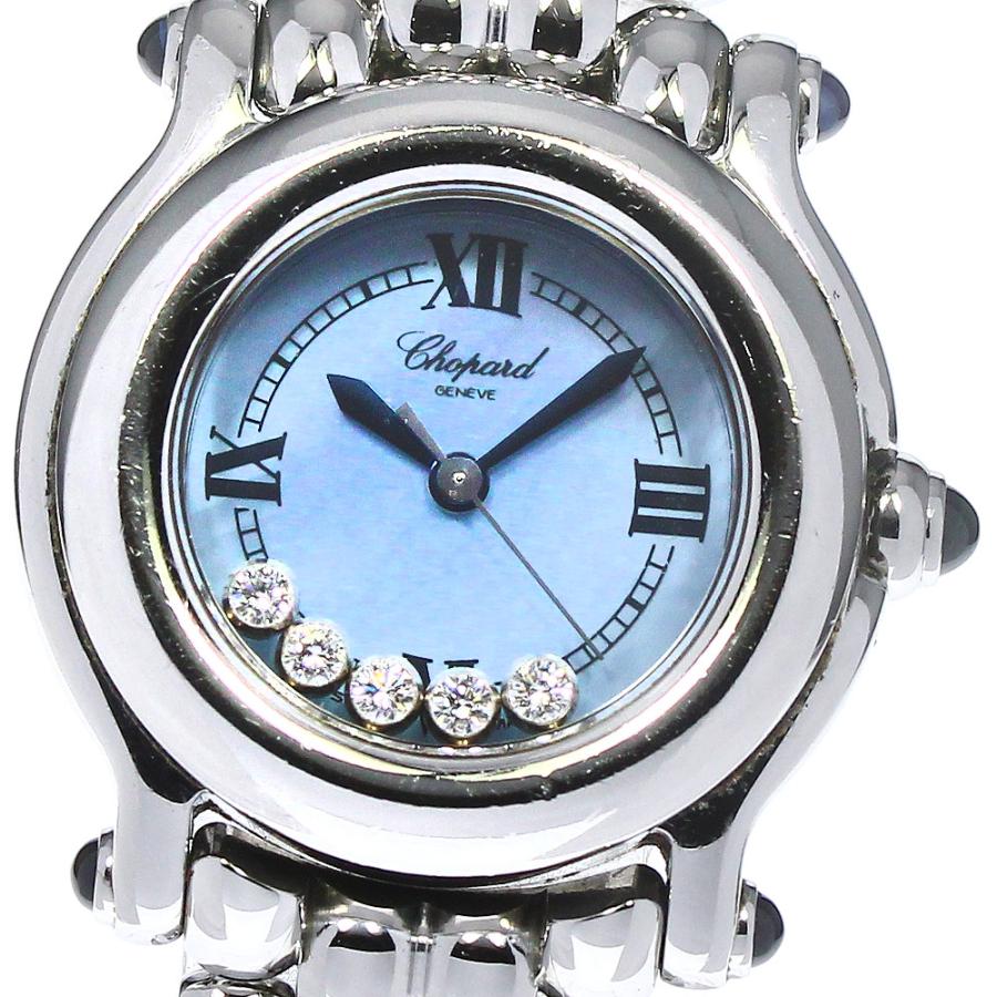 Chopard（ショパール） Chopard 27/8250-23 ハッピースポーツ 5Pダイヤ クォーツ レディース _795123 ...