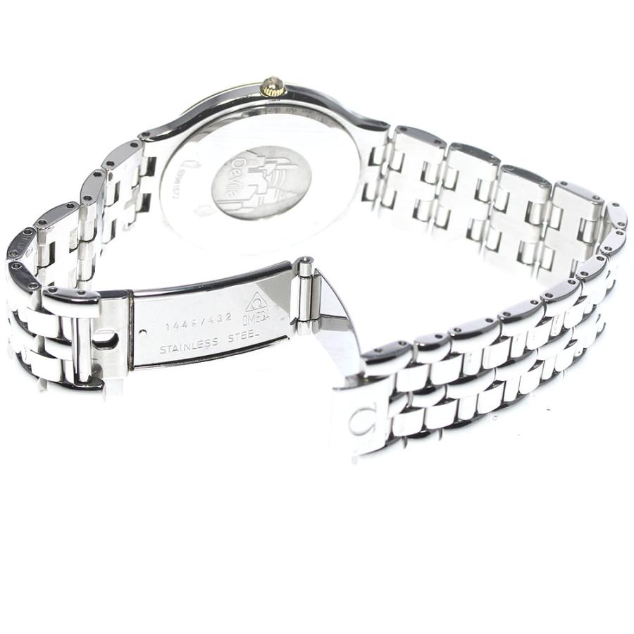 オメガ OMEGA デビル YGベゼル デイト クォーツ