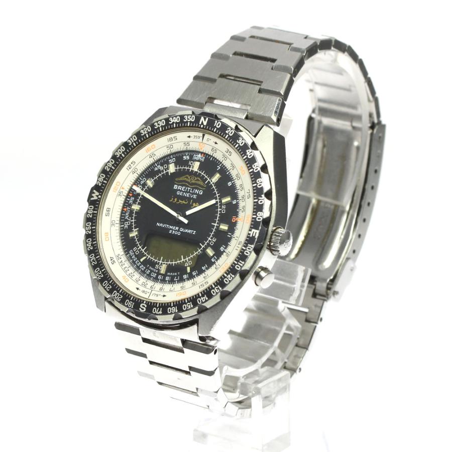 ブライトリング（BREITLING） ジャンク BREITLING 80970 ナビタイマー クロノグラフ クォーツ メンズ _795471 ...