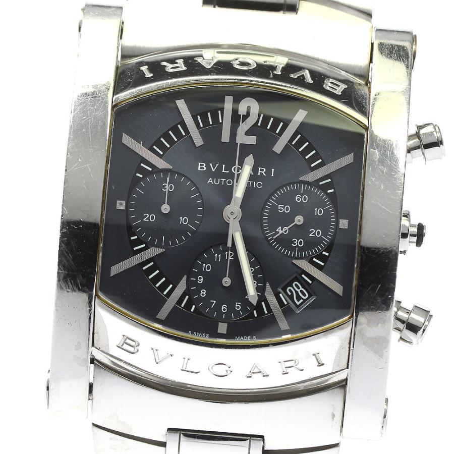 ジャンク BVLGARI アショーマ クロノ AA48SCH 自動巻き 時計 楽天市場】BVLGARI ブルガリ アショーマ クロノグラフ AA48SGCH