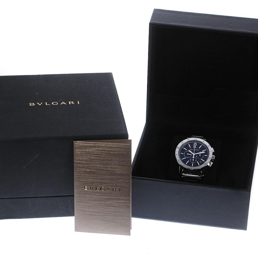 ブルガリ BVLGARI BB41SCH ブルガリブルガリ クロノグラフ 自動巻き メンズ 保証書付き_817920 BVLGARI（ブルガリ） BVLGARI BB41SCH ブルガリブルガリ クロノグラフ