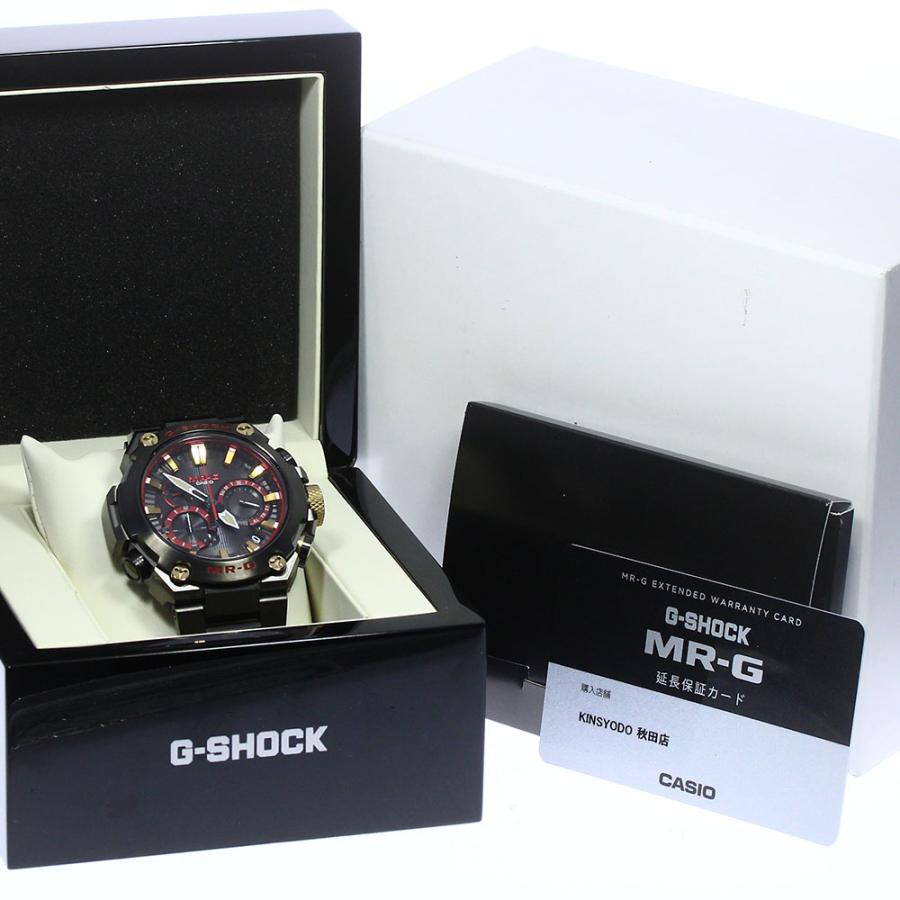 カシオ CASIO MRG-B2000B-1A4JR G-SHOCK MR-G 赤備え ソーラー電波 メンズ 美品 箱付き_968348 CASIO（カシオ） CASIO MRG-B2000B-1A4JR G-SHOCK MR-G 赤備え