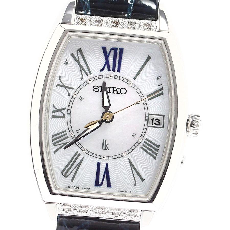 SEIKO セイコー 1B32-0AR0 ルキア ダイヤモンド ソーラー電波