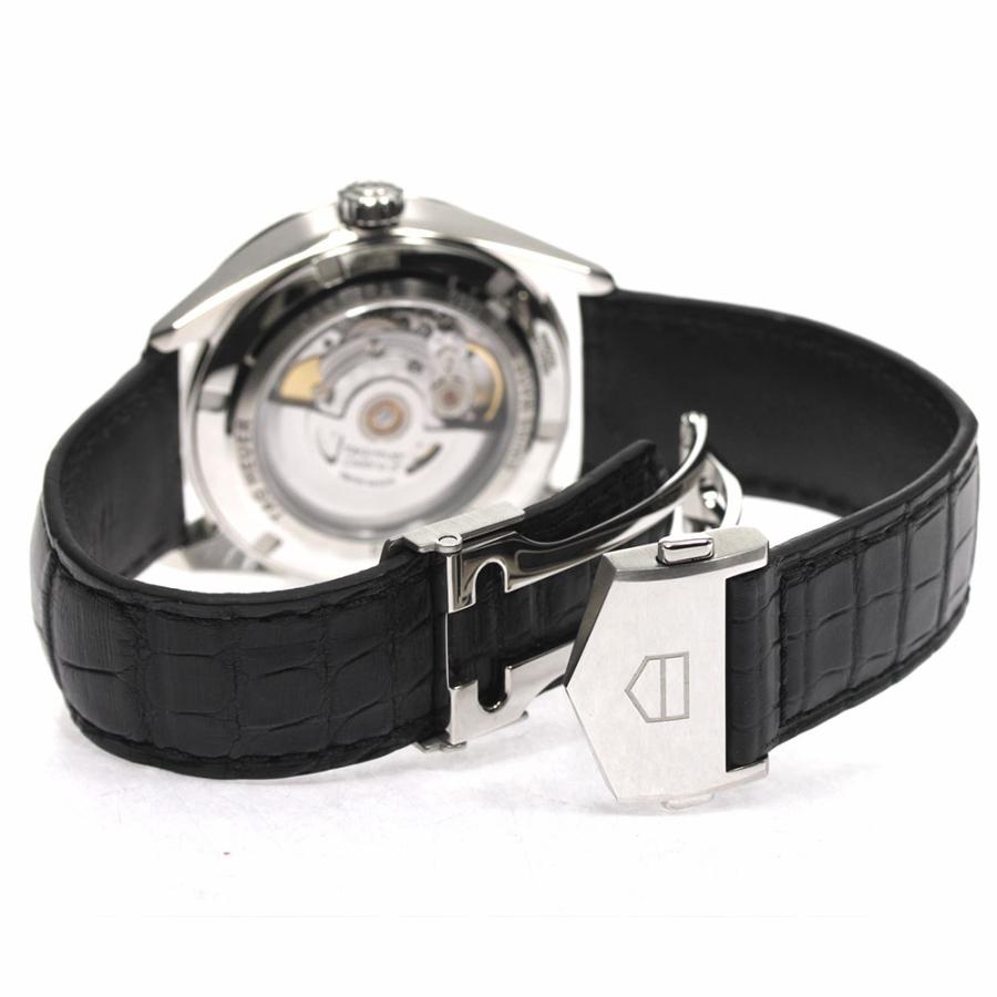 TAG HEUER（タグ・ホイヤー） TAG HEUER WBN2111 カレラ キャリバー5 デイト 自動巻き メンズ 美品 箱・保証書付き ...