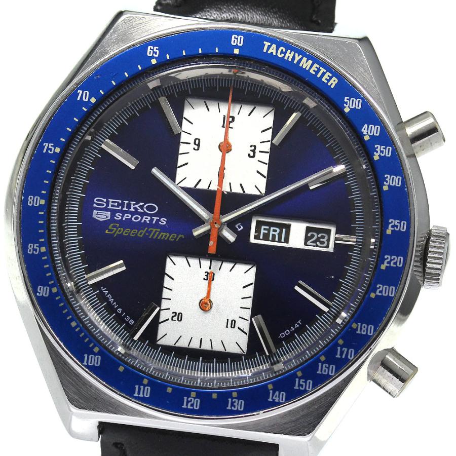 SEIKO セイコー 6138-0030 5スポーツ スピードタイマー クロノ SEIKO セイコー 6138-0030 5スポーツ スピードタイマー クロノ