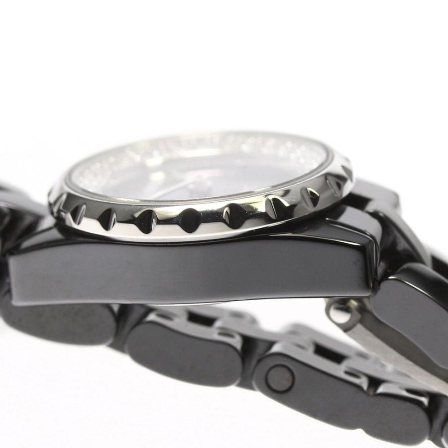 シャネル CHANEL H5235 J12 XS ブラックセラミック ダイヤ クォーツ レディース 良品 _797514【ev10】 CHANEL（シャネル） CHANEL H5235 J12 XS ブラックセラミック ダイヤ