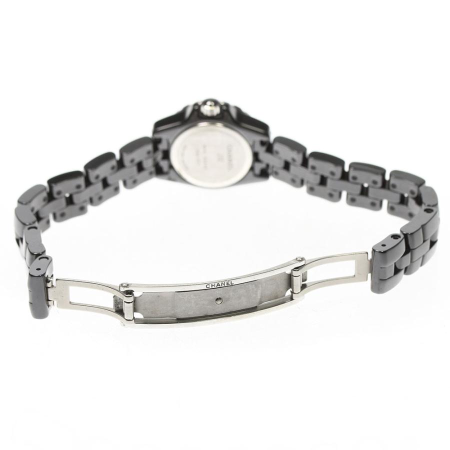 シャネル CHANEL H5235 J12 XS ブラックセラミック ダイヤ クォーツ レディース 良品 _797514【ev10】 CHANEL（シャネル） CHANEL H5235 J12 XS ブラックセラミック ダイヤ