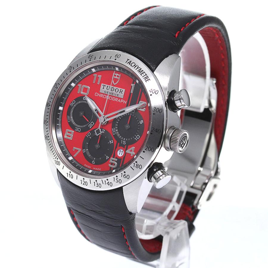 TUDOR チュードル 42000D ファストライダー ドゥカティ クロノグラフ 自動巻き メンズ 箱・保証書付き_797598 ...