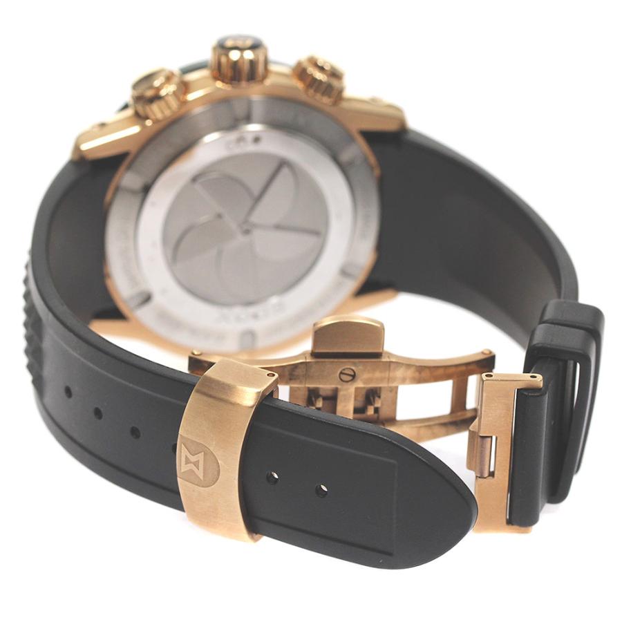 EDOX エドックス 10221-37RV5-VIR5-S クロノオフショア1 クロノグラフ クォーツ メンズ 良品 箱・保証書付き ...