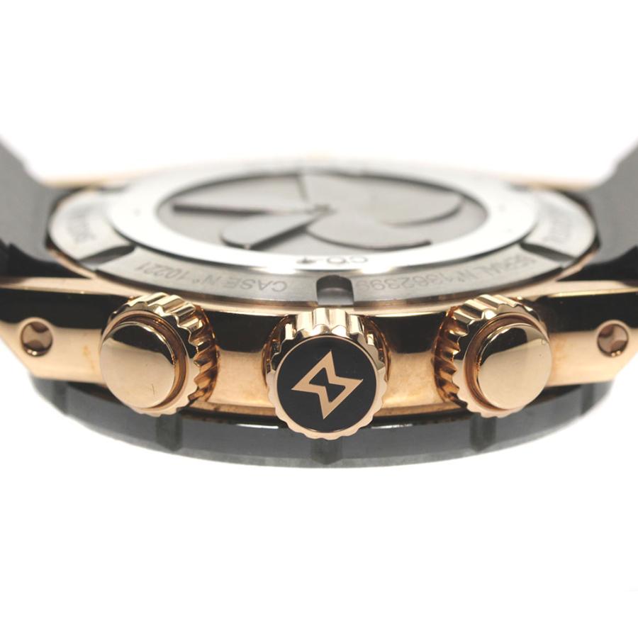 EDOX エドックス 10221-37RV5-VIR5-S クロノオフショア1 クロノグラフ クォーツ メンズ 良品 箱・保証書付き ...