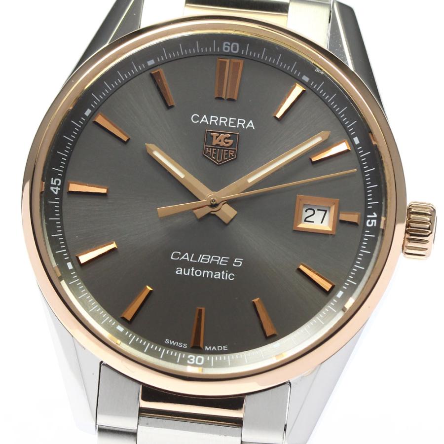 CARRERA CALIBRE 5 自動巻き 時計 タグホイヤー カレラ キャリバー5デイト自動巻きウォッチ腕時計