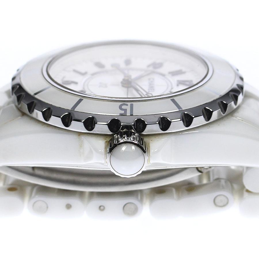 CHANEL（シャネル） CHANEL H0968 J12 33mm 白セラミック デイト