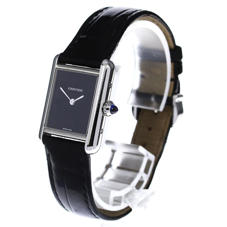 カルティエ タンクマストブラックSM WSTA0071 CARTIER タンク マスト SM[WSTA0071] Tank Must SM | カルティエ レディース