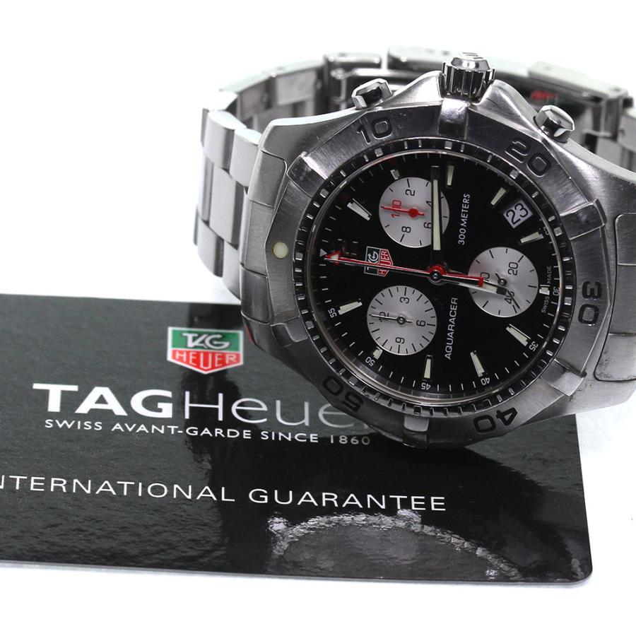 TAG HEUER タグホイヤー CAF1110 アクアレーサー デイト クロノ