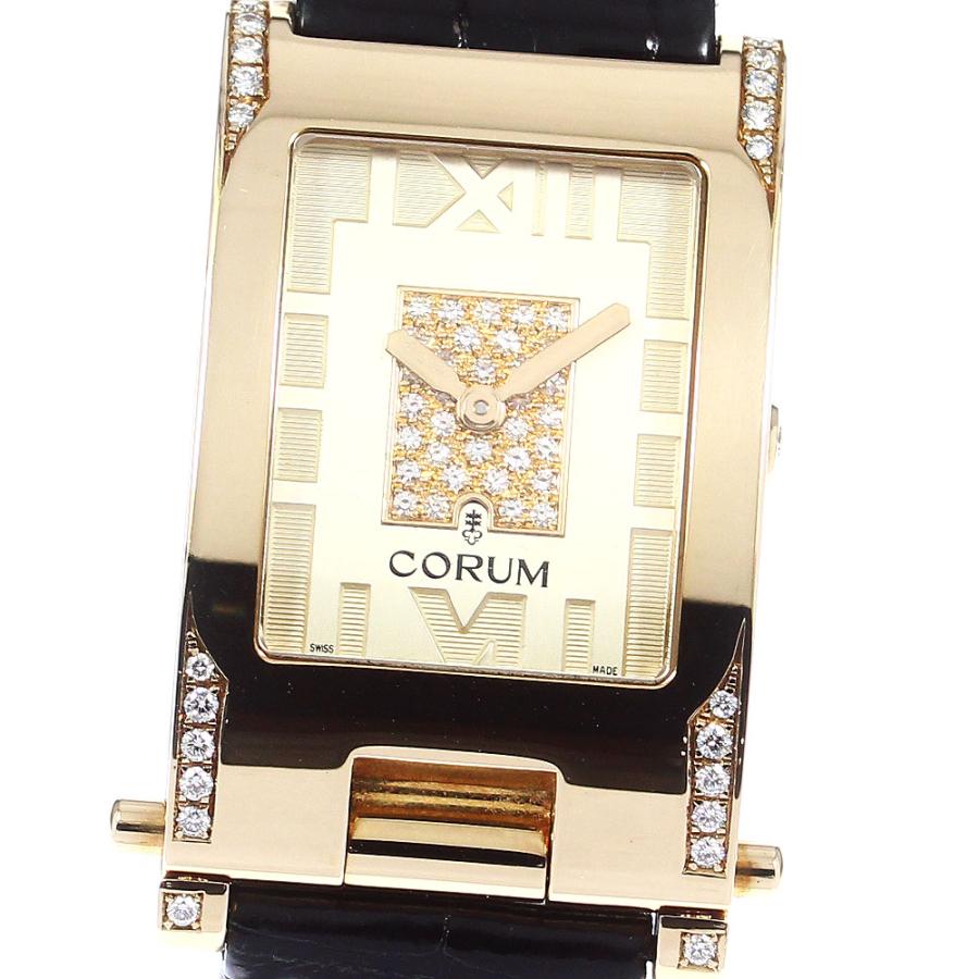 CORUM（コルム） CORUM 64.152.65 タボガン K18YG クォーツ メンズ