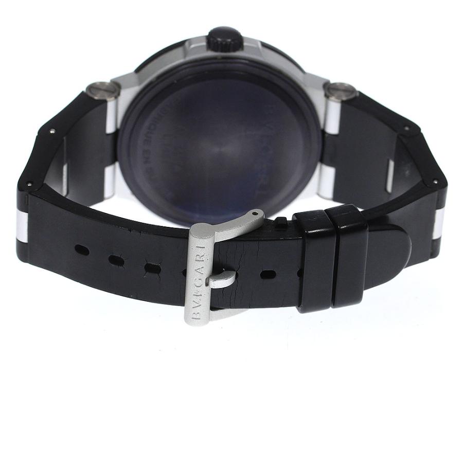 ベルト訳あり☆★内箱付き【BVLGARI】ブルガリ アルミニウム デイト AL44TA 自動巻き メンズ_712824 BVLGARI（ブルガリ） ベルト訳あり BVLGARI AL44TA アルミニウム