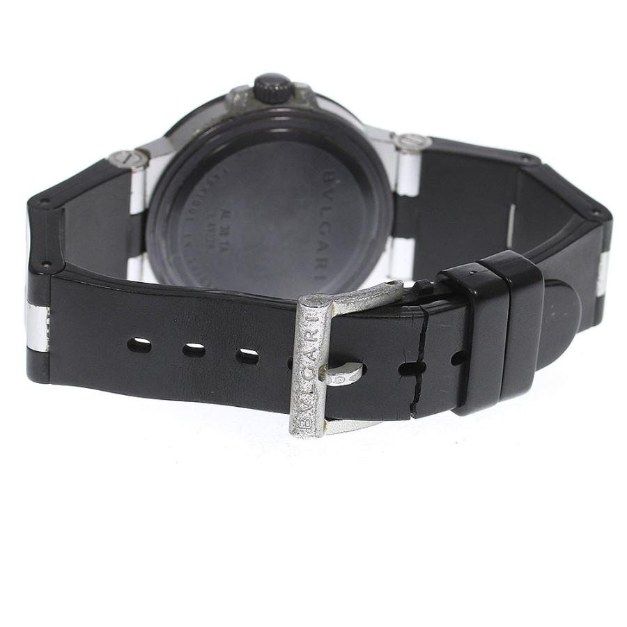 BVLGARI ベルト訳あり ブルガリ AL38TA アルミニウム デイト