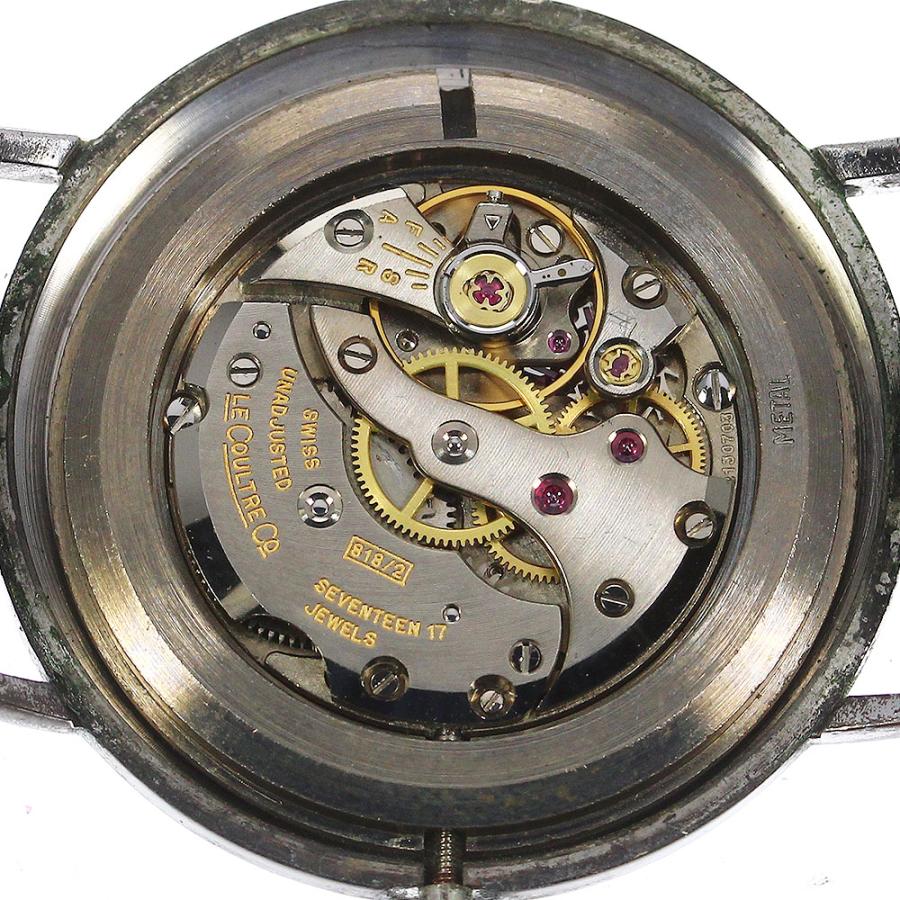 JAEGER-LECOULTRE（ジャガー・ルクルト） シルバーケース cal.818/2 手