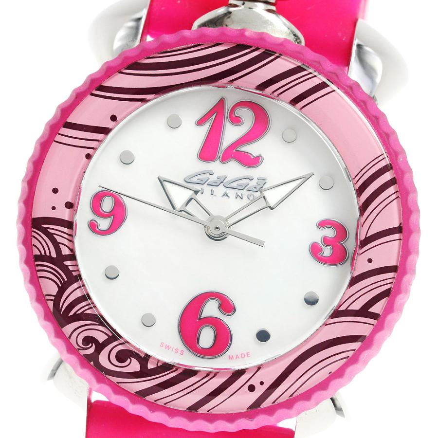 GaGa MILANO ガガミラノ 7020.09 レディスポーツ クォーツ レディース 良品 保証書付き_800620 : CLOSER ...