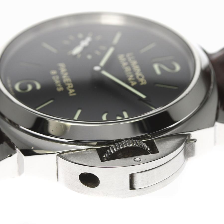 パネライ PANERAI PAM00510 ルミノール マリーナ 8デイズ 44mm 手巻き メンズ _800745｜closer0510｜03