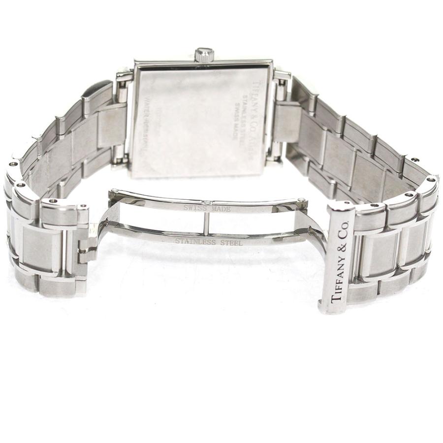 TIFFANY&Co. ティファニー アトラス スクエア デイト クォーツ メンズ _801172 : CLOSER Yahoo!ショップ ...