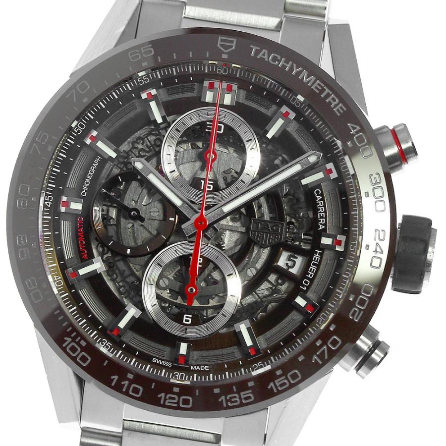 タグホイヤー TAG HEUER CAR201U-0 カレラ Cal.HEUER01 クロノグラフ 