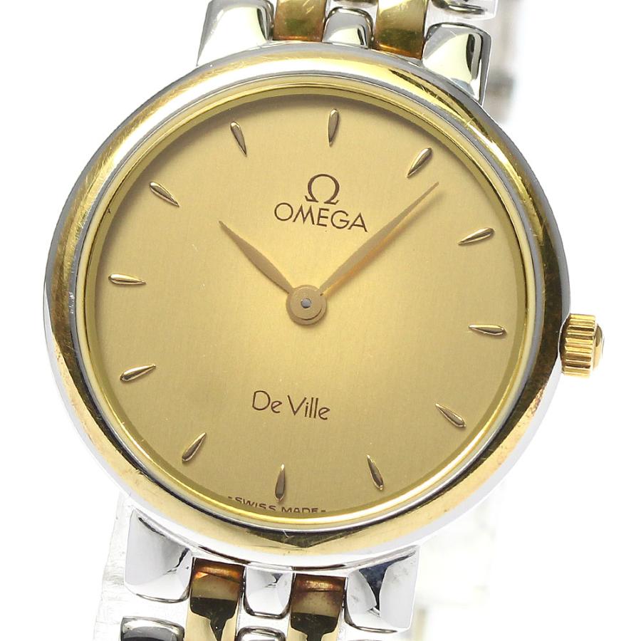 OMEGA デビル　クォーツ時計 レディース nanaple_om-prestige-275