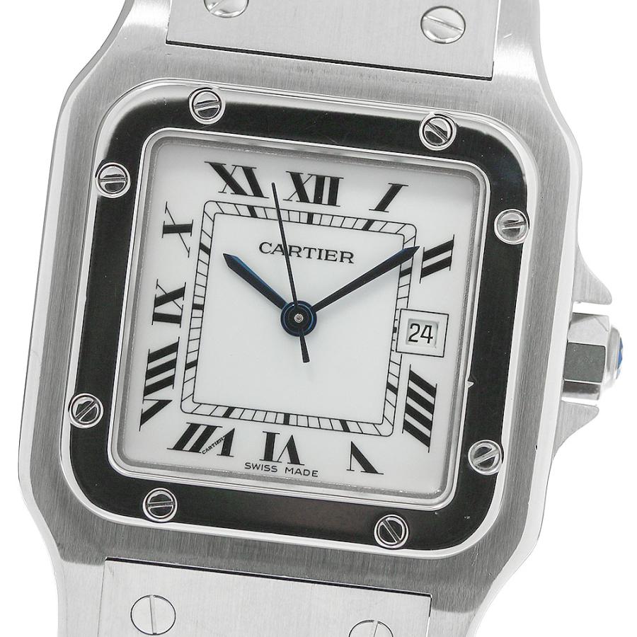 Cartier（カルティエ） サントスガルベLM デイト 自動巻き メンズ