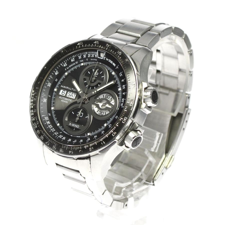 HAMILTON ハミルトン H777660 カーキ X-Wind クロノグラフ 自動巻き 