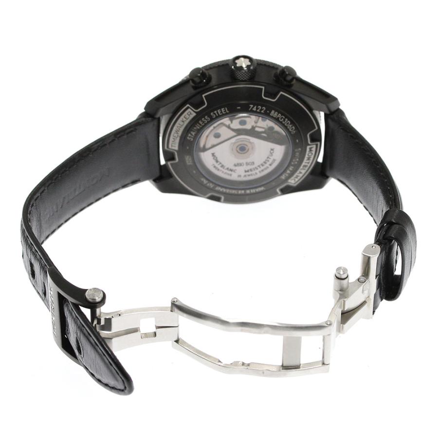 モンブラン MONTBLANC 116101/7422 タイムウォーカー GMT クロノグラフ 