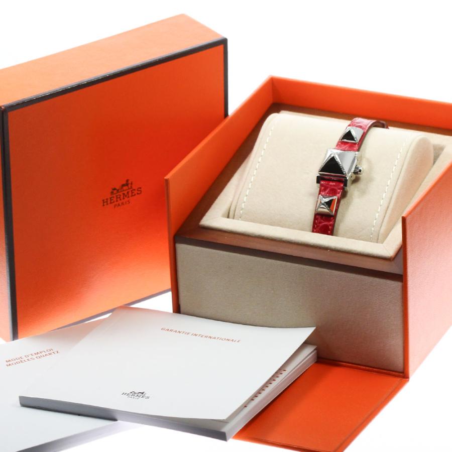 HERMES エルメス ME2.131 ミニメドール ダイヤモンド クォーツ  