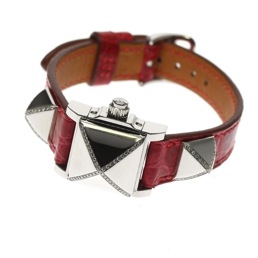 HERMES エルメス ME2.131 ミニメドール ダイヤモンド クォーツ  