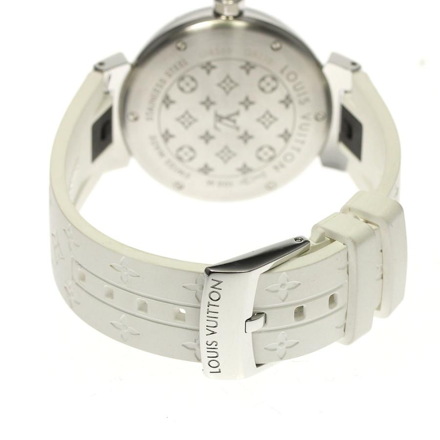 ルイヴィトン QA116 タンブール モノグラム クォーツ レディース腕時計