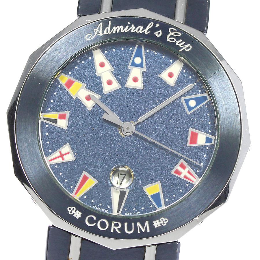 コルム CORUM 99.810.30V50B アドミラルズカップ デイト クォーツ メンズ 内箱付き_802483 : 802483 ...