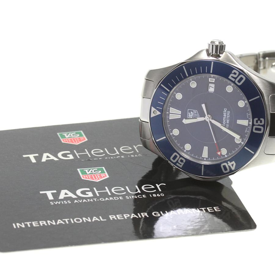 タグホイヤー TAG HEUER WAB2011 アクアレーサー デイト 自動巻き 
