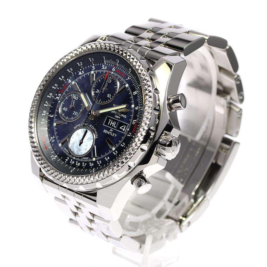 ブライトリング BREITLING A13362 ベントレーGT クロノグラフ デイデイト 自動巻き メンズ 美品 内箱付き_803554｜closer0510｜03