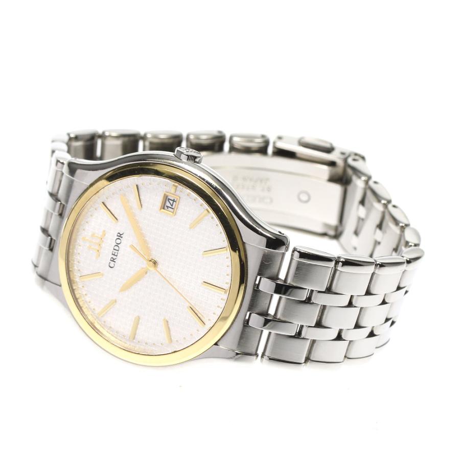 セイコー SEIKO GCAZ054/8J86-7A00 クレドール デイト クォーツ メンズ 