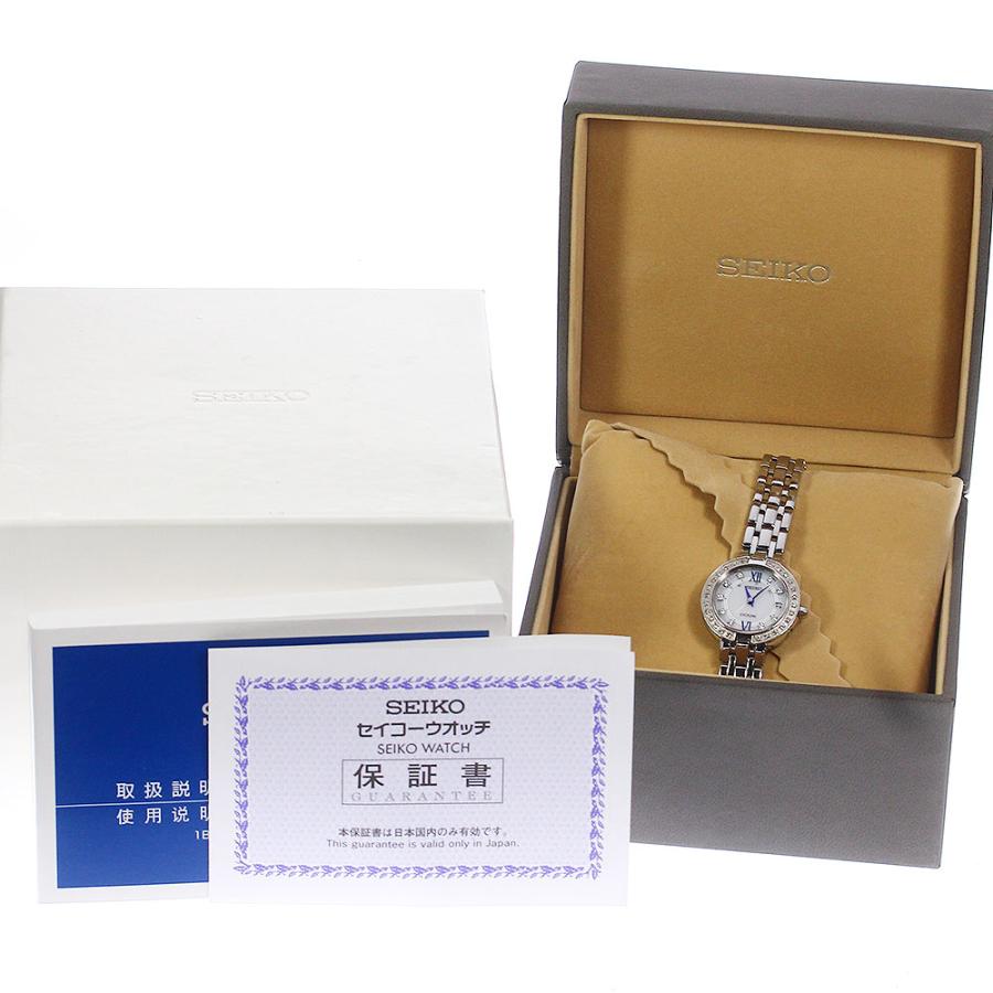 SEIKO（セイコー） SEIKO 1B22-0BR0 エクセリーヌ 9Pダイヤ ベゼル