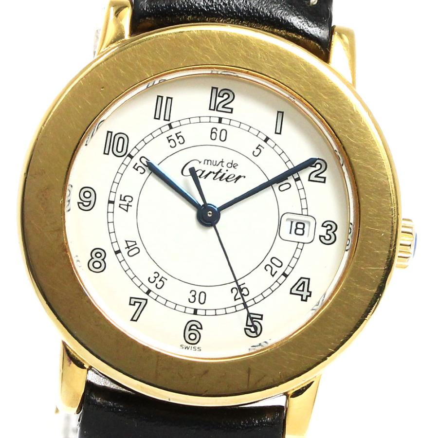 Cartier（カルティエ） CARTIER W100844B マストロンドLM デイト 