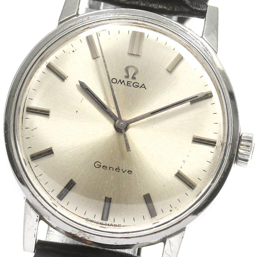 美品 OMEGA Geneve ジュネーブ 135.011 Cal.601 58 Years Old Vintage Omega Geneve Seamaster / ref. 135.011