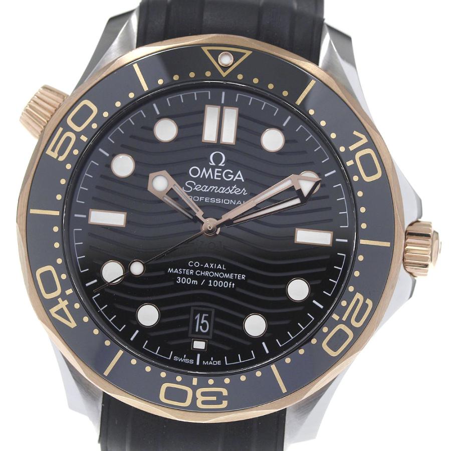 オメガ OMEGA 210.22.42.20.01.002 シーマスター ダイバー300ｍ コーアクシャル K18PGベゼル 自動巻き メンズ 美品 箱・保証書付き_803965 OMEGA（オメガ） OMEGA 210.22.42.20.01.002 シーマスター ダイバー