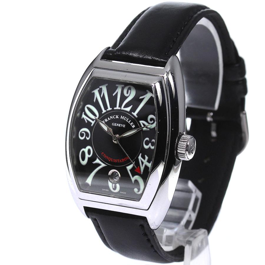 FRANCK MULLER フランクミュラー 8001SC コンキスタドール デイト 自動巻き メンズ _804106 : CLOSER ...