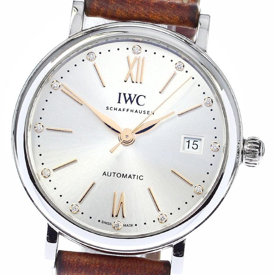 IWC SCHAFFHAUSEN（IWCシャフハウゼン） IWC SCHAFFHAUSEN IW458601 ポートフィノ 12Pダイヤモンド ...